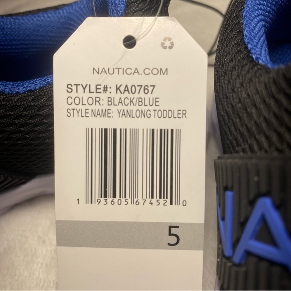 Boys' Nautica Toddler Slip-On Sneakers - Picture 3 of 4